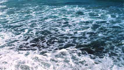 Fototapeta na wymiar waves on sea