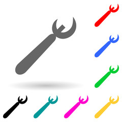 bottle opener multi color style icon. Simple glyph, flat vector of kitchen tools icons for ui and ux, website or mobile application