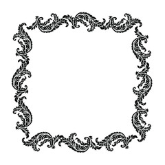 Oriental vector damask patterns for greeting cards and wedding invitations.