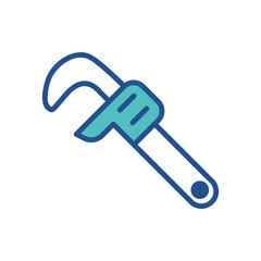 WRENCH icon design, flat style icon collection
