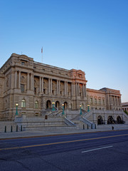 Naklejka premium Library of Congress building Washington DC