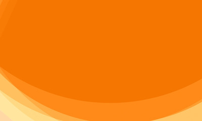 Yellow orange color curve wave line abstract background.
