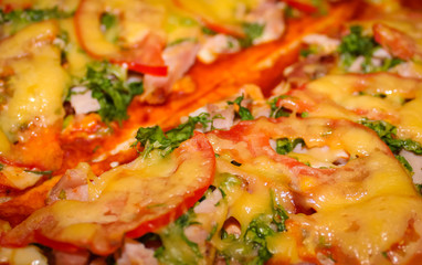 Delicious And Fresh Homemade Pizza 