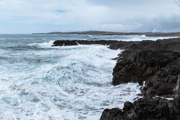 Snowmobile tour on Vatnajökull glacier in iceland