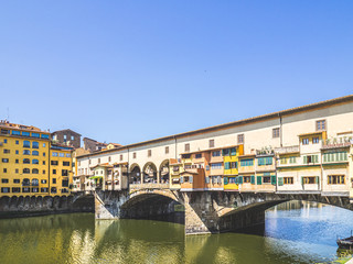 Fototapeta premium The Firenze's Ponte Vecchio