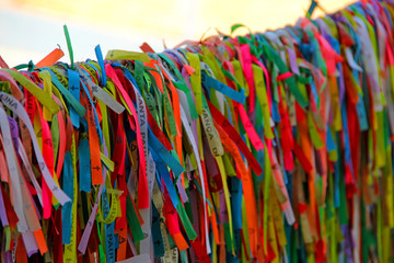 Colorful ribbons