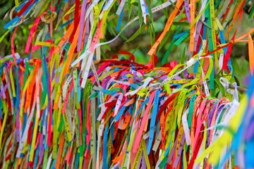 Colorful ribbons