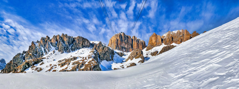 Val Gardena, Gr&ouml;dnerjoch, Dolomiten