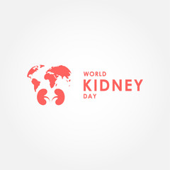 World Kidney Day Vector Design For Banner or Background