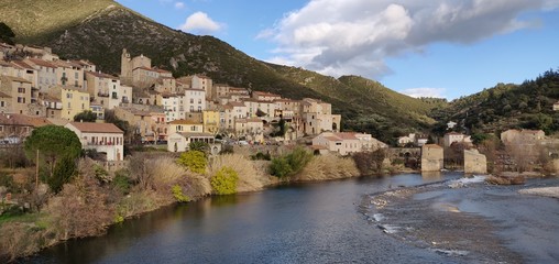 view of the river in italy