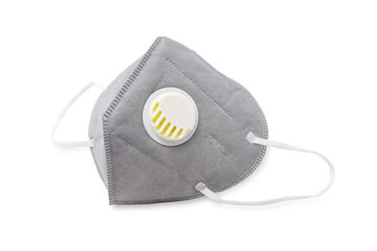 Hygienic mask protect filter PM2.5 dust isolated on white background with clipping path. protection air pollution concept.