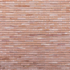 harmonic red wall made of bricks