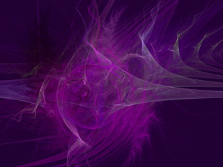 Abstract burst of energy