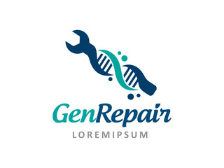 gen repair logo template design, icon, symbol