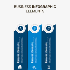Vector infographic template , integrated circles. Business concept with 3, 4, 5, 6 options. For content, diagram, flowchart, steps, parts, timeline infographics, workflow, chart.