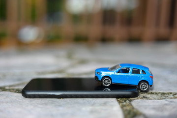 accident car insurance concept background.