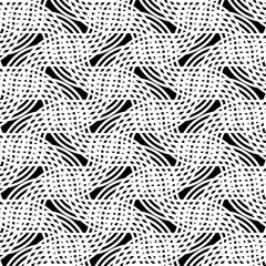 Design seamless monochrome lines pattern