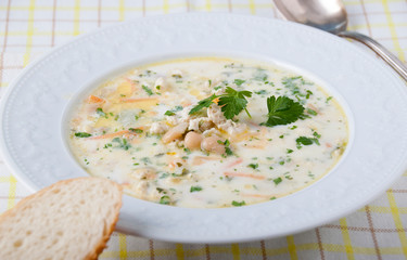 White bean soup