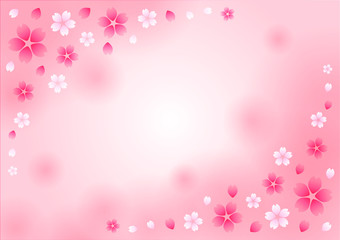 桜のベクターイラスト01