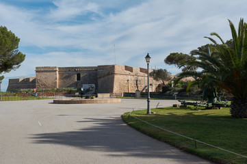 Obraz premium Museo historico Militar Castillo de San Carlos En palma de Mallorca