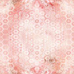 Bleached tie dye stain noisy grungy cloudy faded folk ethnic variegated digital filter rough distressed mottled graphic design. Seamless repeat raster jpg pattern swatch.