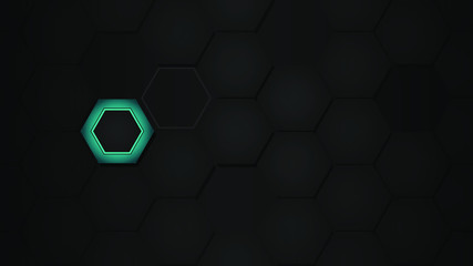 Black abstract background for web sites, covers, banners, flyers, headlines, landing pages, etc. Vector design.