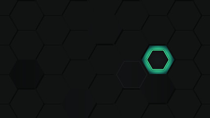 Black abstract background for web sites, covers, banners, flyers, headlines, landing pages, etc. Vector design.