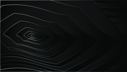 Black abstract background for web sites, covers, banners, flyers, headlines, landing pages, etc. Vector design.