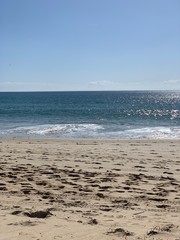 waves on the beach