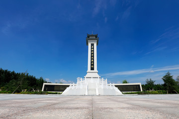 Obraz premium monument to revolutionary martyrs, Luannan County, Hebei Province, China