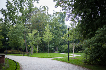 Park Żeromskiego, Żoliborz, Warsaw, Poland