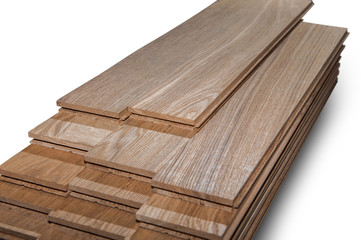 parquet board of different colours