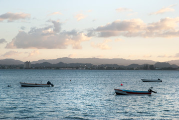 Three Boats in San Juan Bay