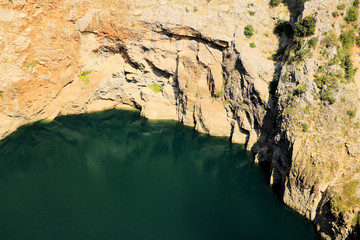 the Red lake of Imotski, Croatia