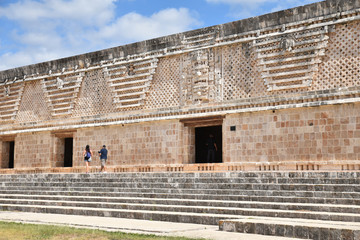Palais maya à Uxmal, Mexique