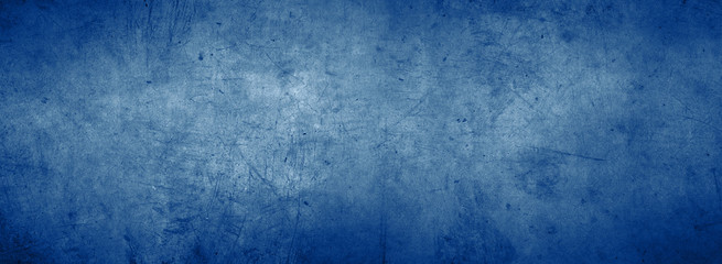 Fototapeta premium Blue textured background