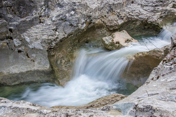 Mirna riverbed in Kotli view