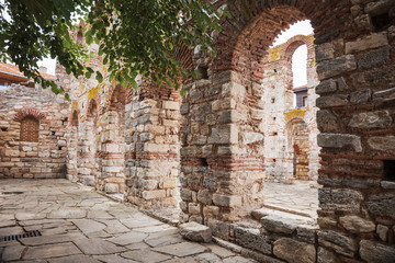 Nessebar, ruins of Church St. Sophia