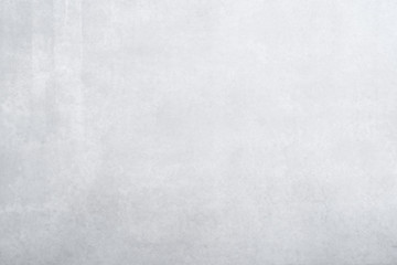 Texture of smooth white concrete wall for background or wallpaper