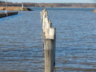 pier on the lake