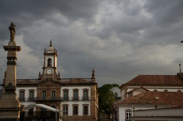 Fototapeta na wymiar view of old town 