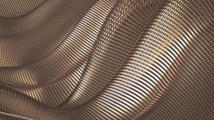 Metal luxury background drapery particles glitter. Metal luxury background drapery. 3d ..illustration, 3d rendering.