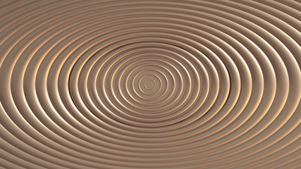 Round frame, podium, pedestal. 3d illustration, 3d rendering.