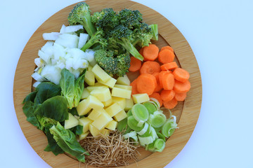 vegetable plate