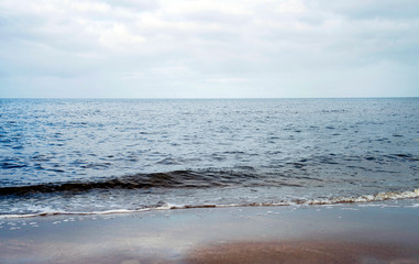 Baltic sea and sky in Latvia