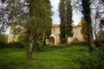 Fototapeta na wymiar Cernik castle near Nova Gradiska, Croatia