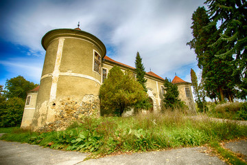 Fototapeta premium Cernik castle near Nova Gradiska, Croatia