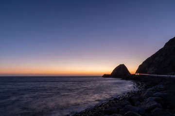 Mugu Rock at Dusk, Car Commercial Location
