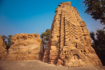 rock cut temple in masrur (Himachal Pardesh)