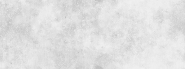 Plastered long panoramic concrete wall.